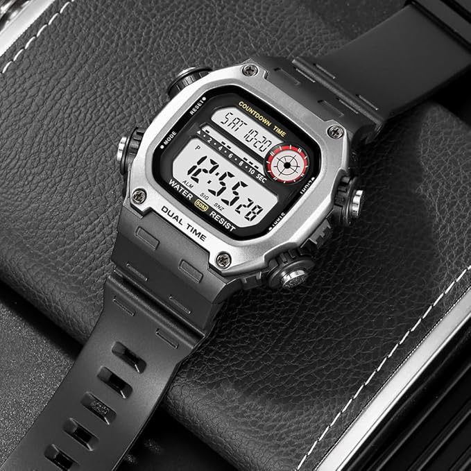 Montre Électronique Multifonction pour Homme