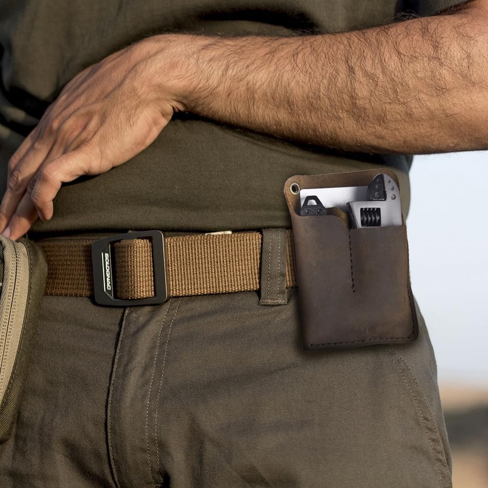 Étui en cuir protection élégante pour vos outils