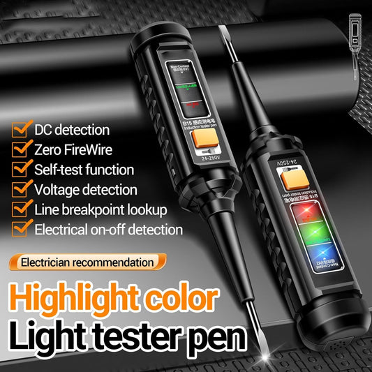 Stylo de détection de tension AC professionnel