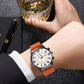 Montre à quartz pour hommes