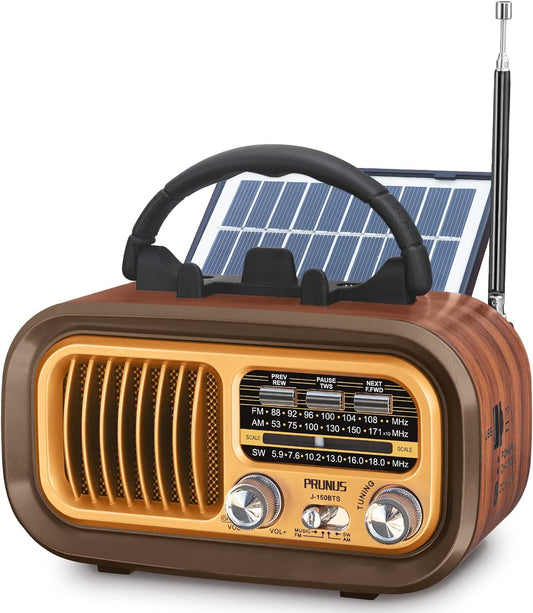 Radio solaire portable multi-fonction trois bandes