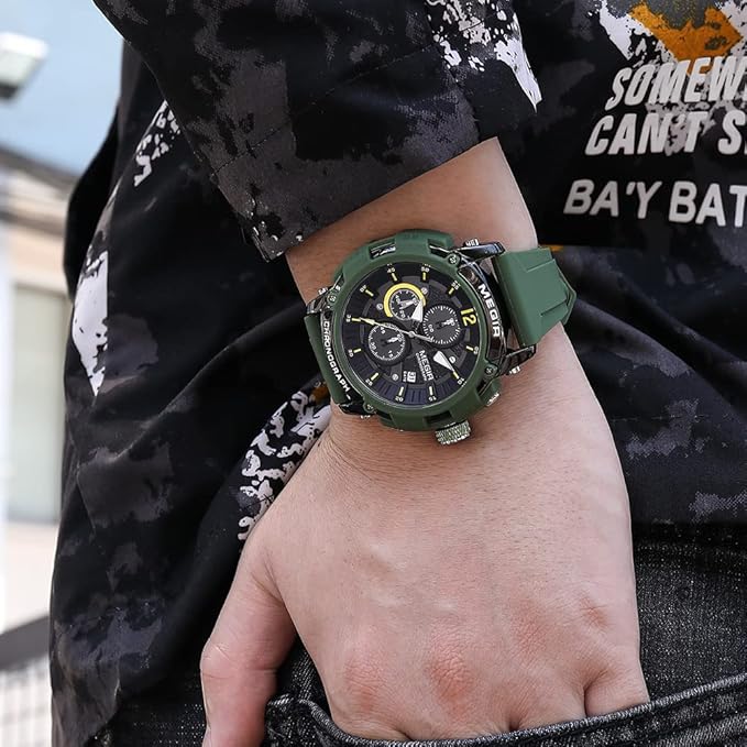 Montre à Quartz analogique pour hommes