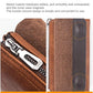 pochette en cuir PU Style Business pour hommes