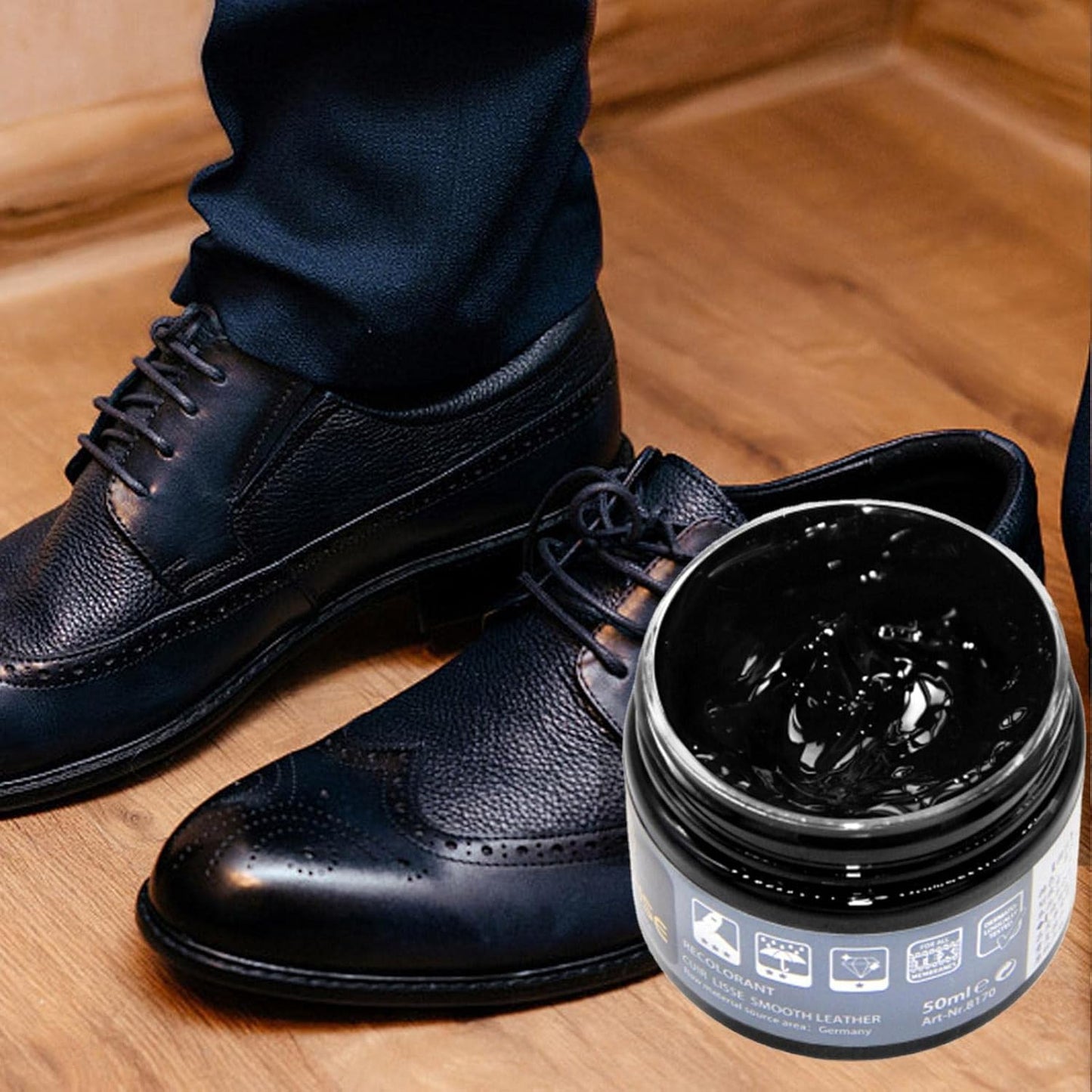 Kit de réparation du cuir noir pour siège de voiture