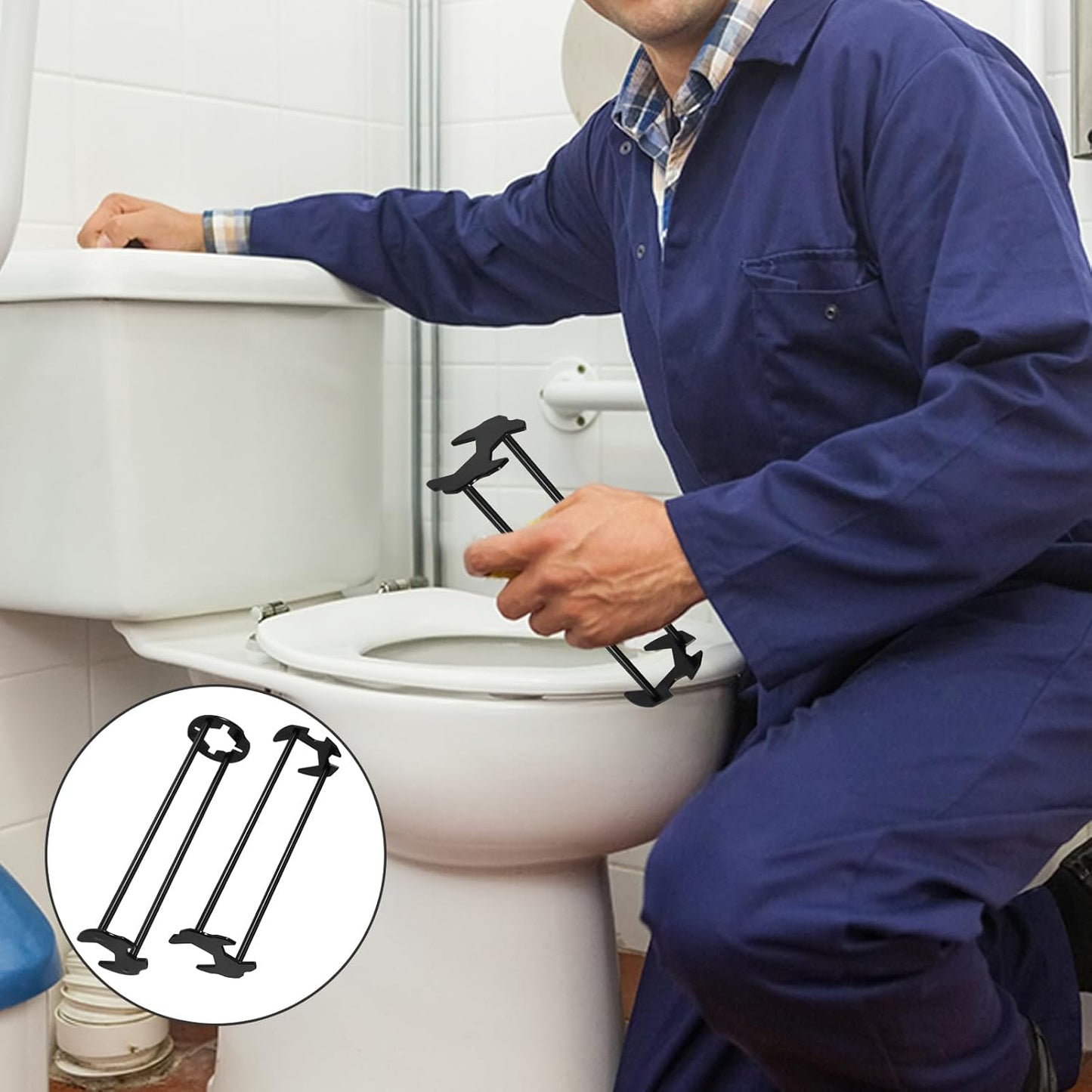 Évier en Porcelaine et Outils pour Réparations Faciles