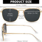 Lunettes de soleil classiques pour hommes
