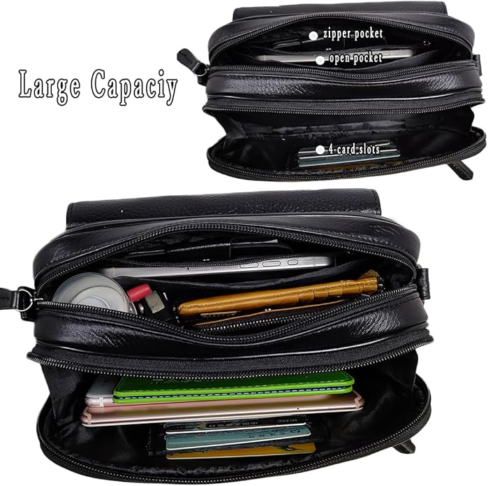 Sac à main prestigieux en cuir pour homme
