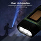 Torche LED portable à énergie solaire
