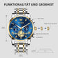 Montre-bracelet à quartz étanche pour homme