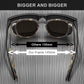 Lunettes de soleil carré pour hommes