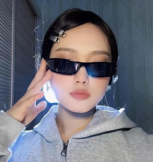 Lunettes de soleil futuristes pour hommes