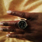 Montre à bague décorative réglable