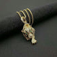Collier avec pendentif de tigre pour hommes