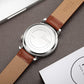 Montre à Quartz pour hommes d'affaires