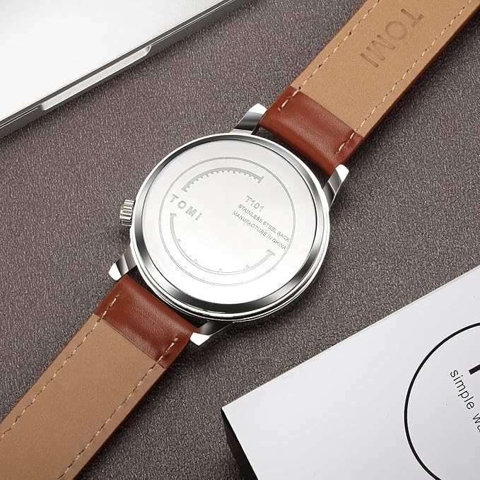 Montre à Quartz pour hommes d'affaires