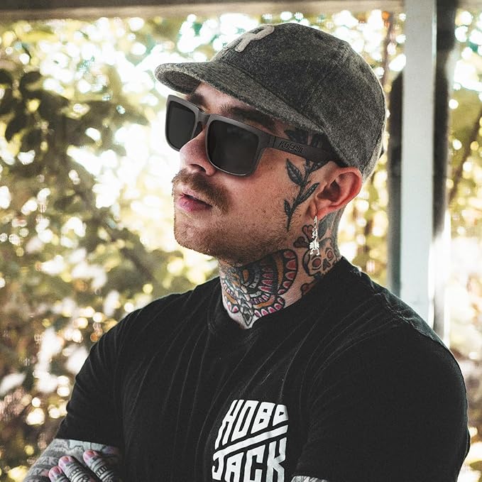 Lunettes de soleil carré pour hommes