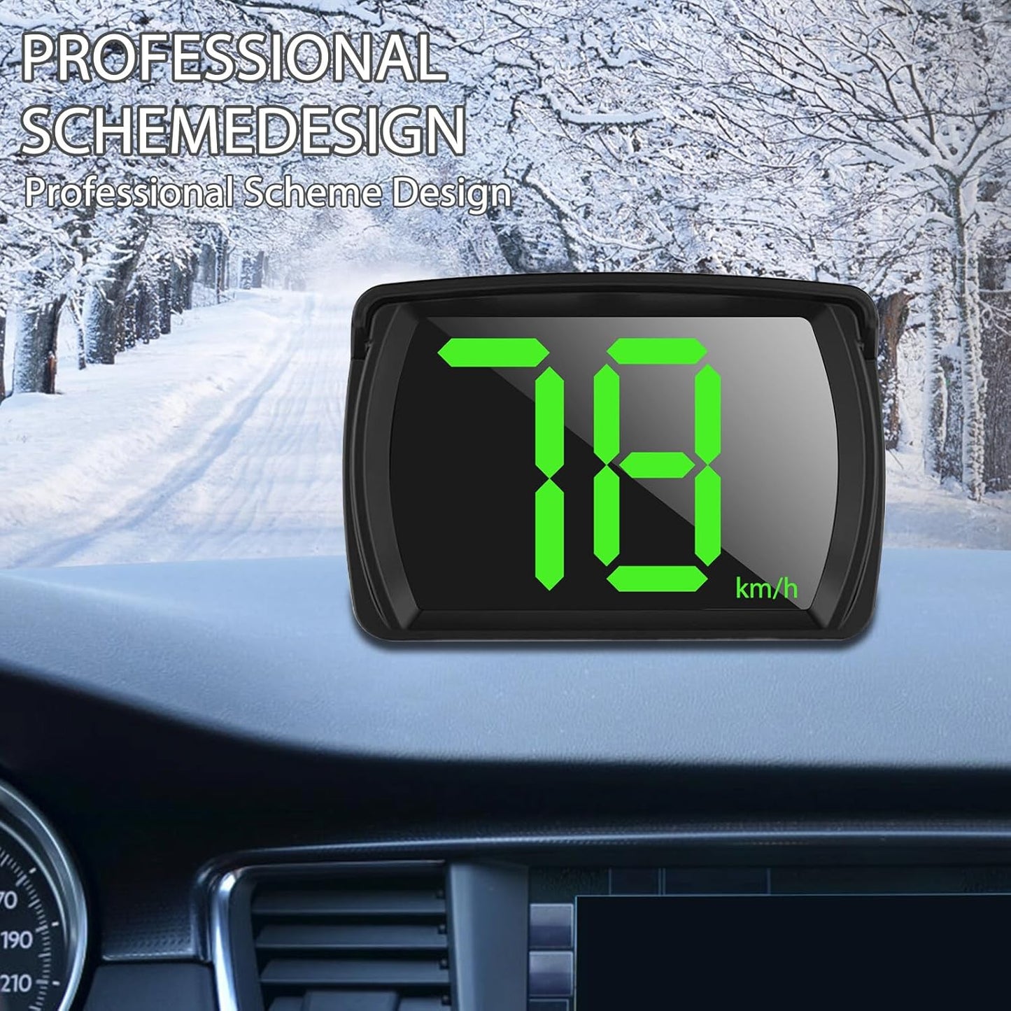 Compteur de vitesse universel