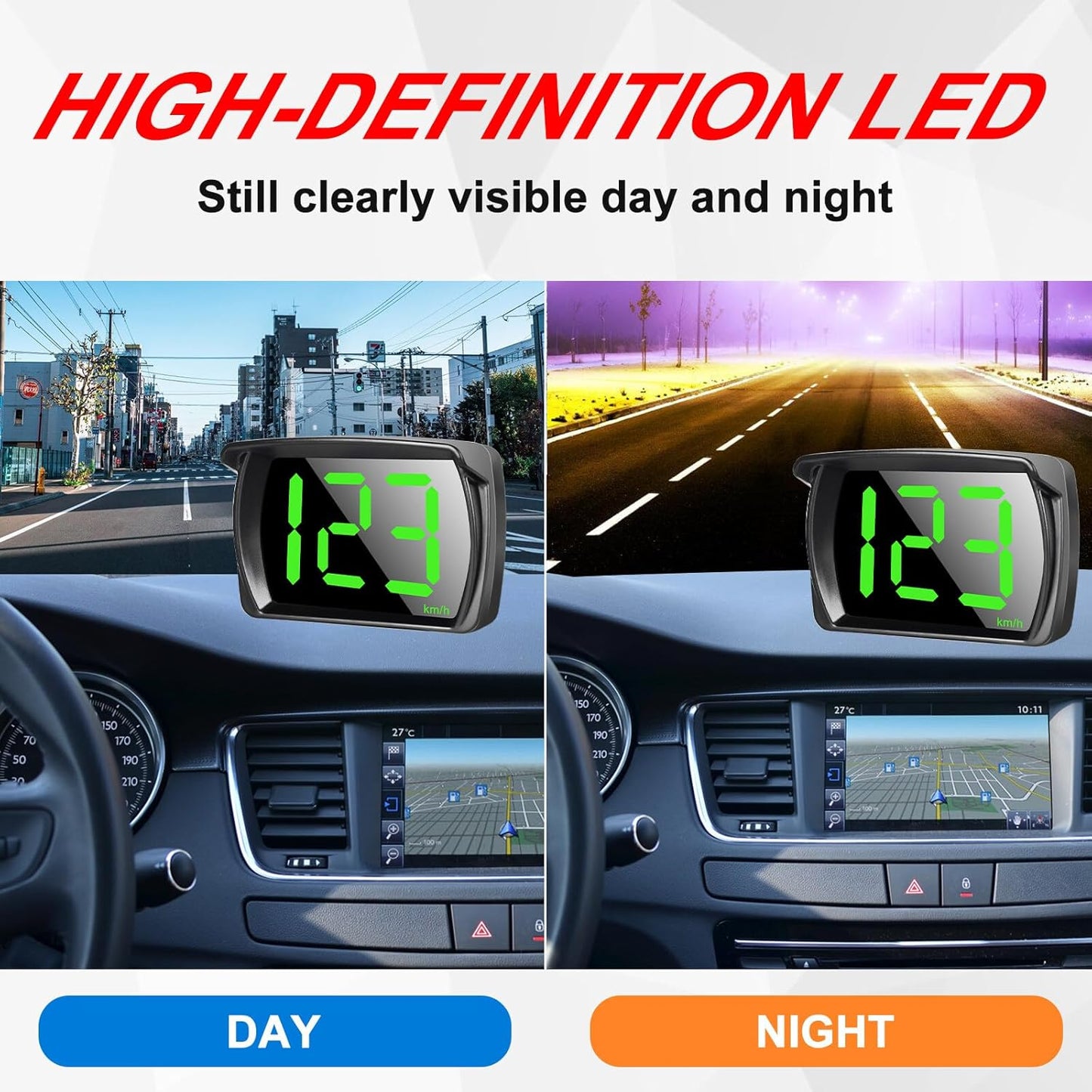 Compteur de vitesse universel