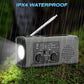 Radio solaire rechargeable avec lumière LED
