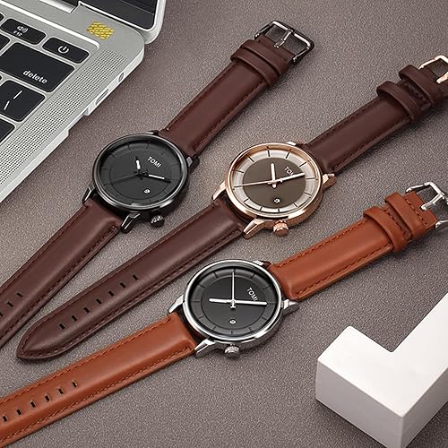 Montre à Quartz pour hommes d'affaires