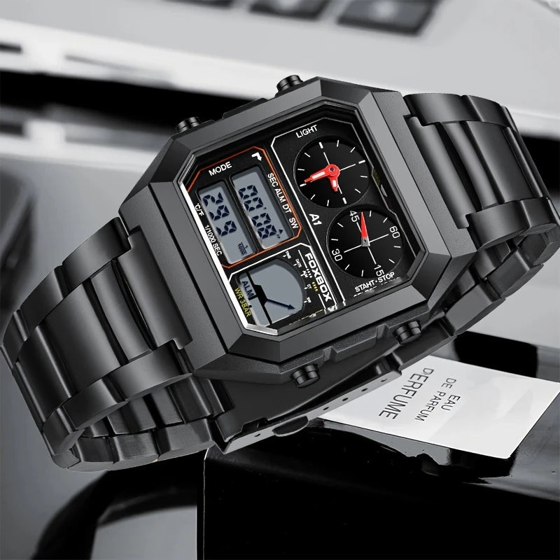 Montre électronique de mode pour hommes