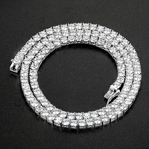 Collier chaîne brillant pour hommes