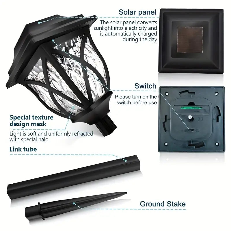 LED Brillante énergie solaire