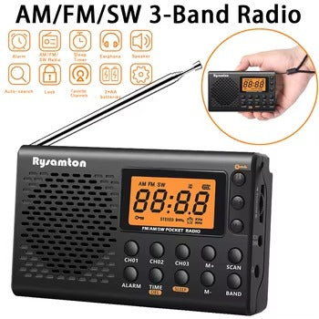 Radio portable numérique avec minuterie de sommeil