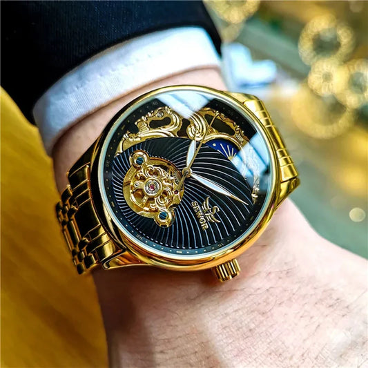 Montre Luxueuse Tourbillon pour homme