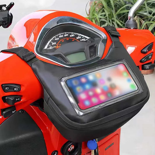 Sac de guidon étanche pour moto