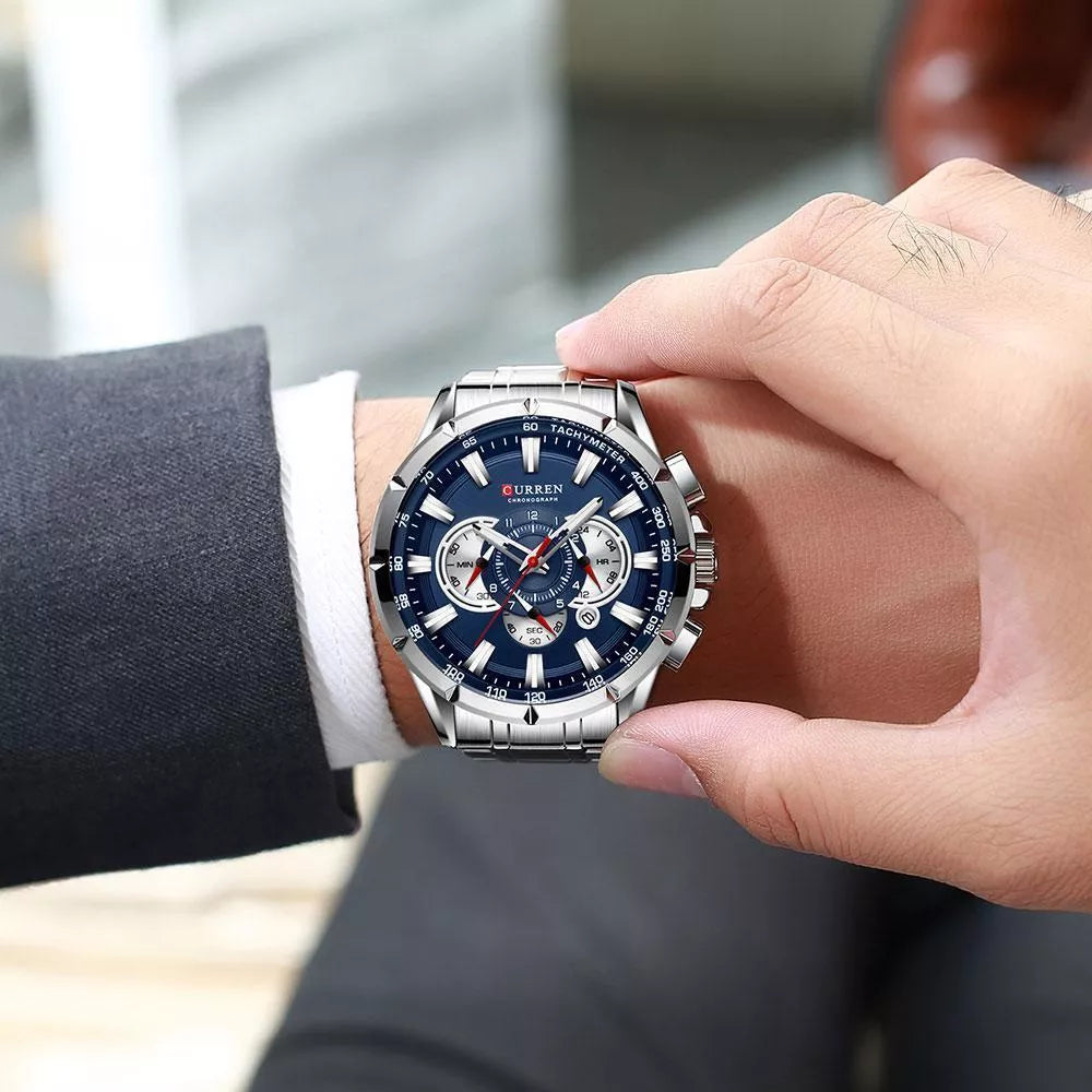 Montre Chronographe Décontracté pour hommes