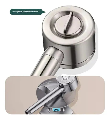 Pommeau de douche rond, 3 Modes, haute pression