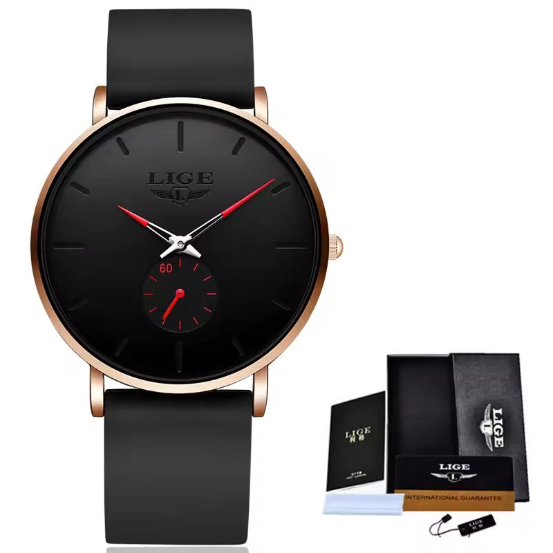 Montre haut de gamme Ultra-mince pour homme