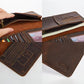 Portefeuille Long Vintage en Cuir pour homme