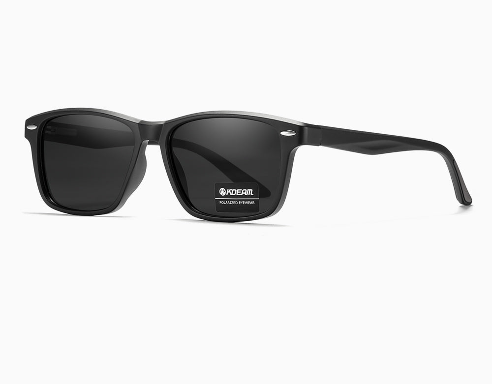 Lunettes de soleil carrées assorties pour hommes