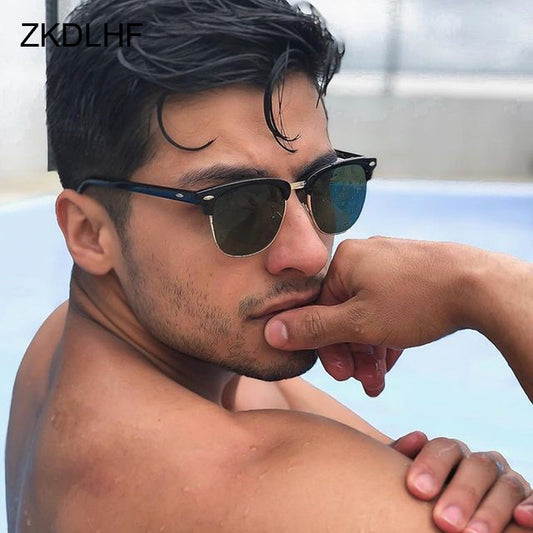 Lunettes de soleil de luxe rétro