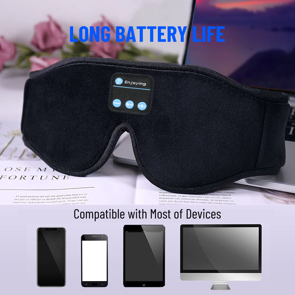 Masque de sommeil Bluetooth 3D