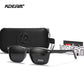 Lunettes de soleil carrées assorties pour hommes