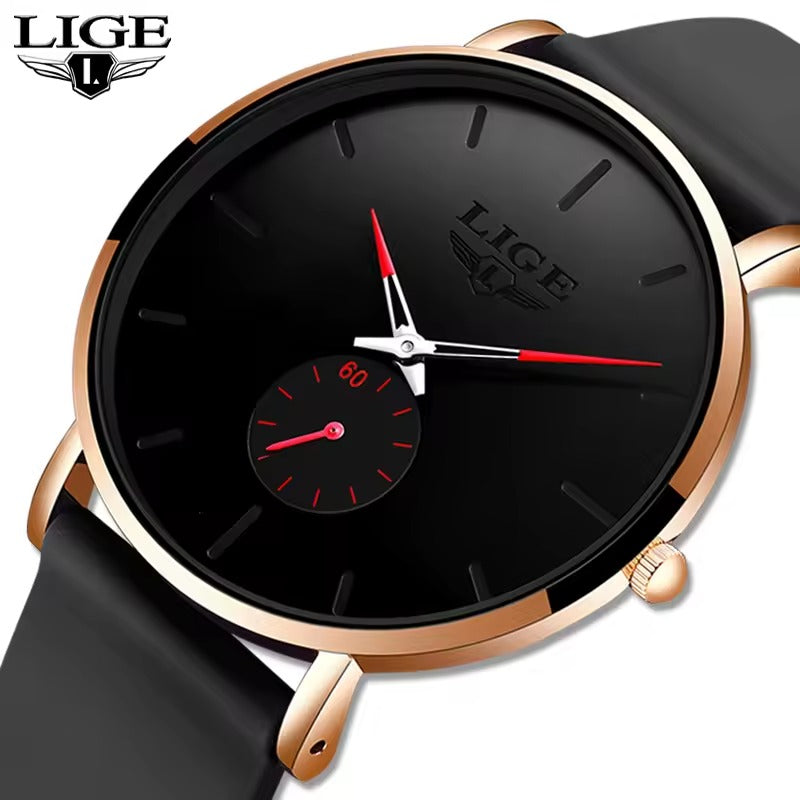 Montre haut de gamme Ultra-mince pour homme