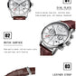Montre Haut de gamme en cuir pour hommes