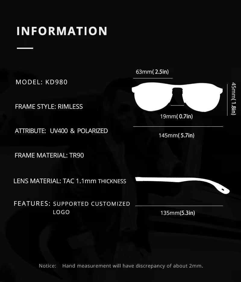 Lunettes de Soleil Homme Ovale