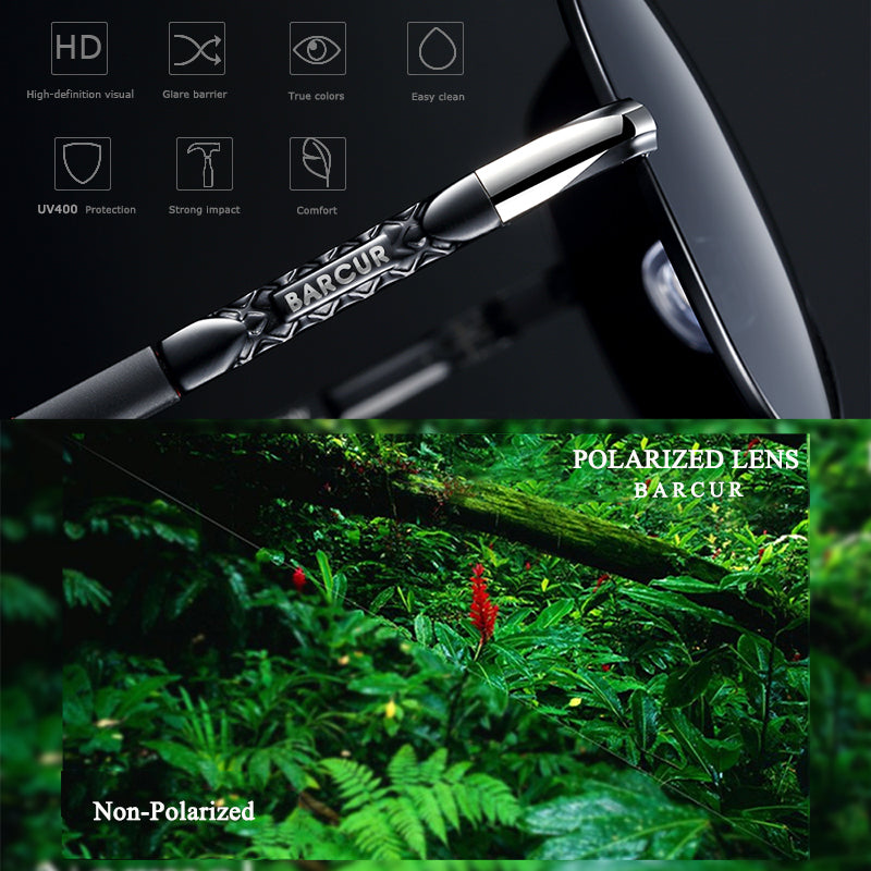 Lunettes de soleil classiques pour hommes