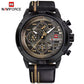 Montre de luxe en cuir pour hommes