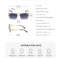 Lunettes de Soleil Luxieuse Mode Léopard