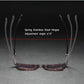 Lunettes de soleil carrées assorties pour hommes