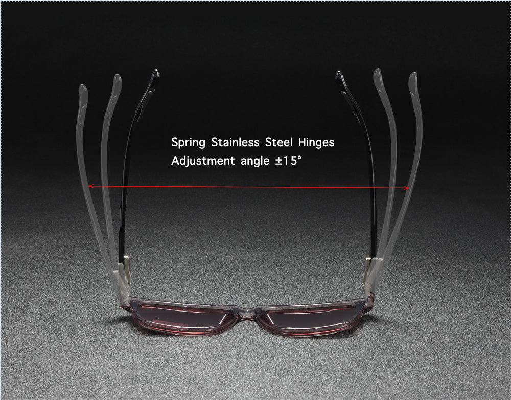 Lunettes de soleil carrées assorties pour hommes