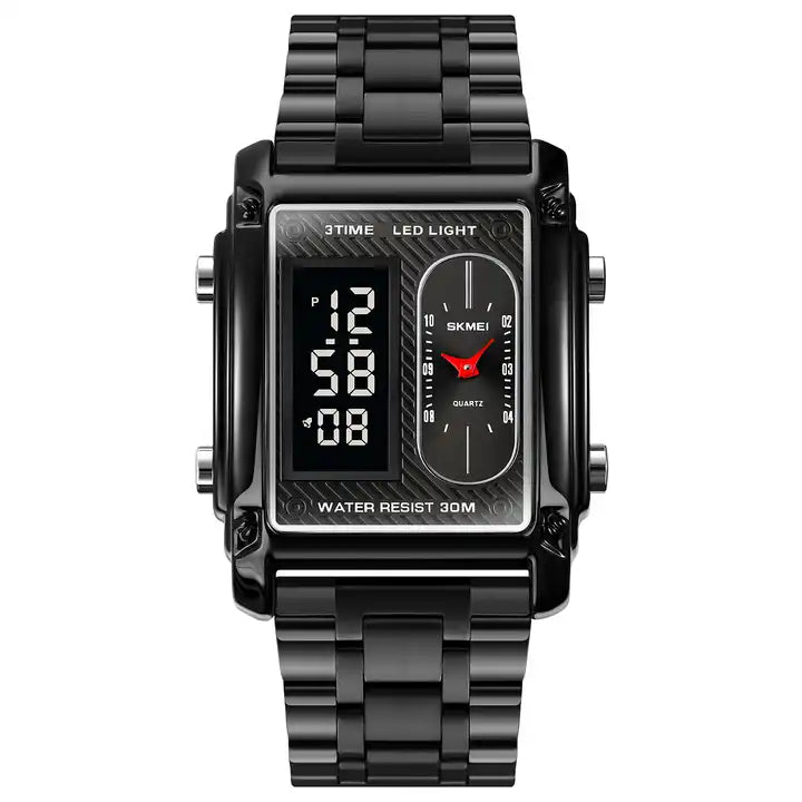 Montre rectangulaire pour homme