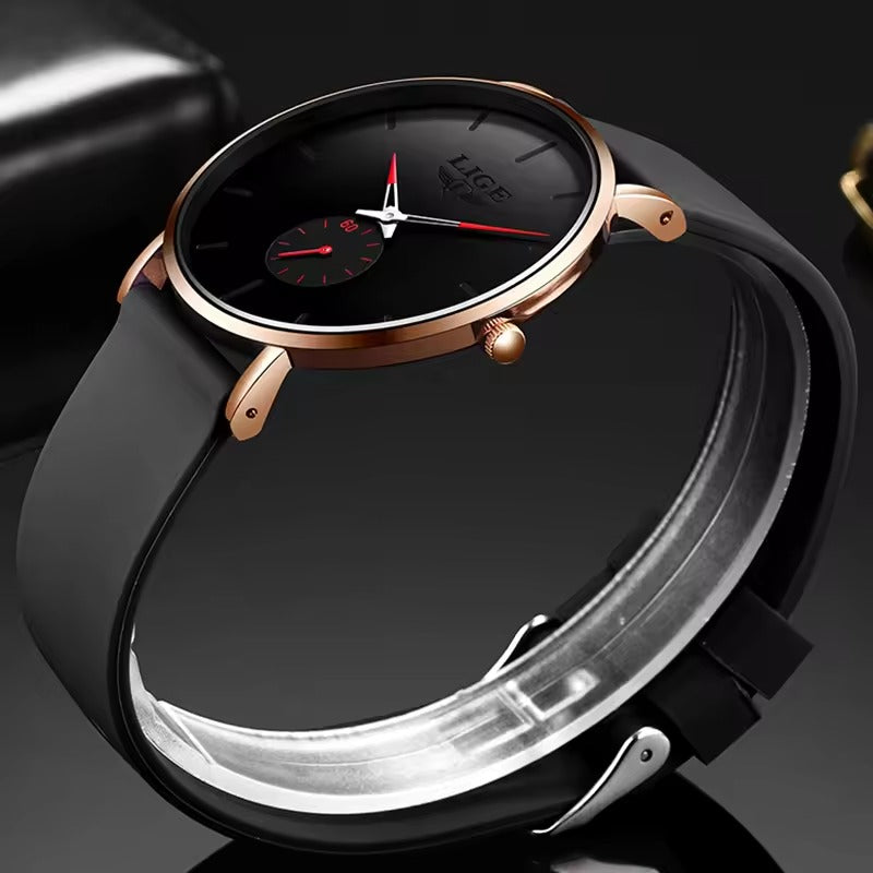 Montre haut de gamme Ultra-mince pour homme