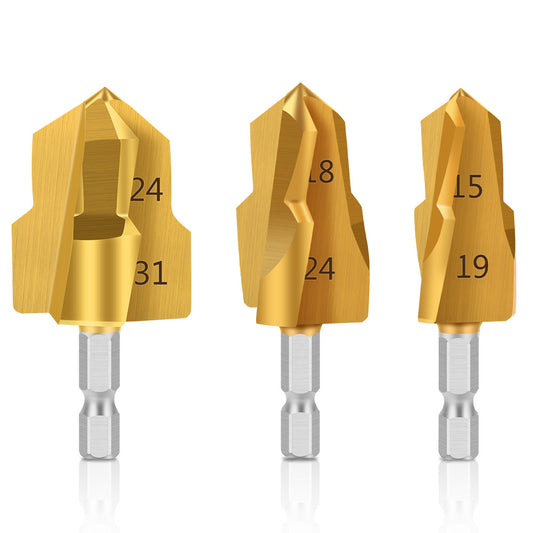 Foret Hexagonal PPR pour Tuyaux 20-32mm 3 pièces