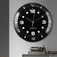 Horloge murale de luxe à quartz silencieuse